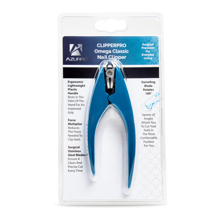 CLIPPERPRO Omega Classic Nail Clipper Packaging Front